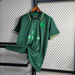 2023 2024 Celtic Edição Limitada trevo 4 folhas Adidas  Celtic Park  Liga dos Campeões da UEFA Leões de Lisboa João Filipe  Calton, Glasgow, Reino Unido