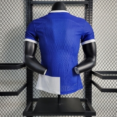 Camisa Atlético de Madrid II Away 2023/2024 Jogador Nike Masculina - Azul e Branco