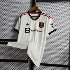 2022 2023 camisa cr7 robozao cristiano ronaldo Antony Sancho Casemiro Away II torcedor jogador branca adidas manchester united premier league 12Multimarcas