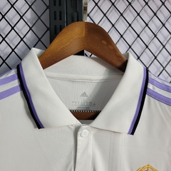22 23 branca azul camisa home I la liga champions masculina real madrid vinicius junior bailavinijr rodrigo raio benzema 12Multimarcas
