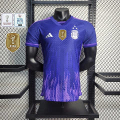 Camisa Seleção Argentina Away II 22/23 Jogador Adidas Masculina - Azul Escuro - comprar online