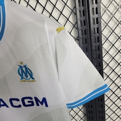 Camisa Olympique de Marseille Home 23/24 Torcedor Puma Masculina - Branca na internet