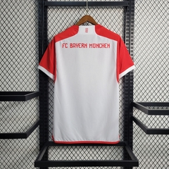 Camisa Bayern de Munique Home 2023/2024 Torcedor Masculina - Vermelho