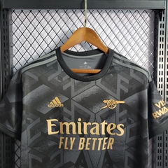 2022 2023 camisa arsenal gunners II away Adidas arsenal preta masculino gabriel jesus zinchenko martinelli 12Multimarcas