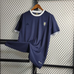 Camisa selecão Escócia Edicão Especial 150 anos Camisa preta 2023 Adidas