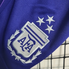 22 23 adidas selecao argentina azul marinho tricampeã mundial hermanos infantil los ninos criancas home I messi dybala dimaria 12Multimarcas