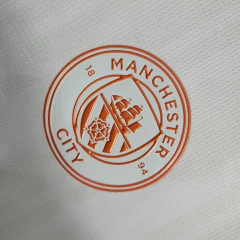 Camisa Manchester City II Away 23/24 Torcedor Masculina - Creme - loja online