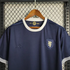 Camisa selecão Escócia Edicão Especial 150 anos Camisa preta 2023 Adidas