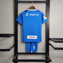 Camisa + Short Infantil Unissex Al Hilal Saudi Home I 2023/2024 - comprar online