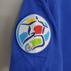 Camisa Seleção Itália Retrô Home 1996 Torcedor Masculina - Azul - loja online
