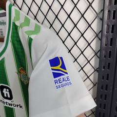 Camisa + Shorts Infantil Unissex Real Betis Home I 23/24 Hummel - Verde e Branca na internet