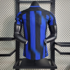 Inter de Milão Home I 23/24 Jogador Masculina - Azul e Preta