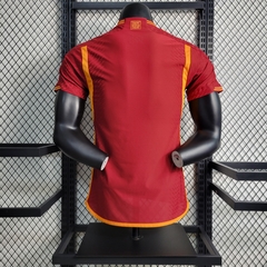 Camisa Roma I Home 23/24 Jogador Adidas Masculina - Vermelho - comprar online