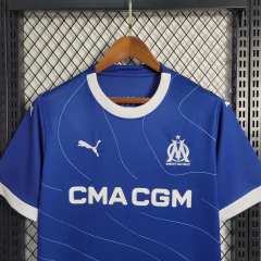 Camisa Olympique de Marseille Away 23/24 Torcedor Puma Masculina - Azul - comprar online