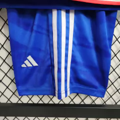 Imagem do Camisa + Short Infantil Unissex Seleção da Italia I 2023/2024 Adidas - Azul