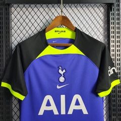 Camisa Tottenham Third III 22/23 Torcedor Masculina - Azul e Preto - comprar online
