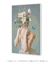 Quadro Decorativo Mulher Flores na internet