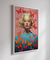 Quadro Decorativo Mulher e Borboletas - comprar online