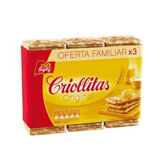 Galletitas Criollitas x 330gr.