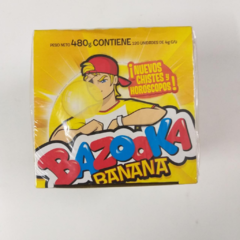 Chicle Bazooka X 120 Unidades Banana