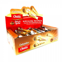 Cubanito Oblita x 48 Unidades Dulce de Leche