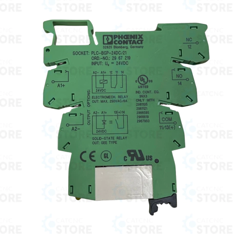 RELE INTERFACE PHOENIX CONTACT PLC-BSP-24DC/ 21