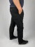 Calça de Sarja Slim Preta - comprar online
