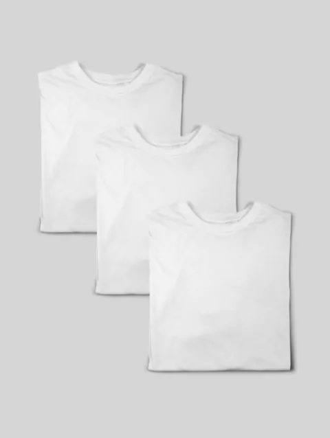 Kit 3 Malhas Básicas TRT Branca