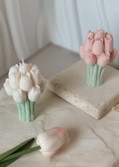 Vela Bouquet de Tulipanes - tienda online