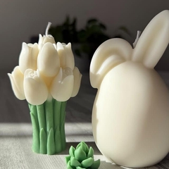 Imagen de Vela Bouquet de Tulipanes