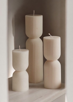 Vela Pilar x3 unidades - comprar online