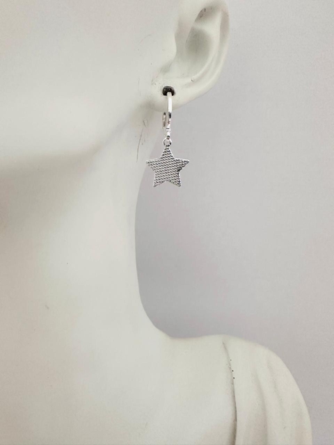 ARGOLINHA ESTRELA DIAMANTADA