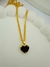 COLAR CORAÇÃO BLACK OUR - comprar online