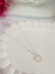 COLAR CORRENTE PIASTRINE BORBOLETA CRISTAL PRT - comprar online