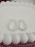 ARGOLA OVAL LINDA DETALHADA - comprar online