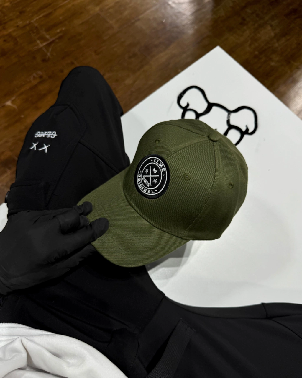 GORRA 6 GAJOS VERDE M NÚCLEO