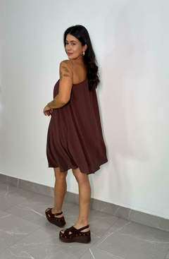 Vestido Tuane Marrom na internet