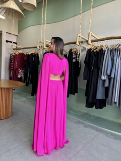 Vestido Rosa Neon na internet