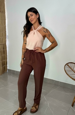 Calça Chloe Marrom - comprar online