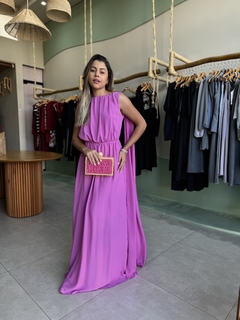 Vestido Rosa Frente Única