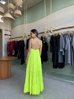 Vestido Verde Neon - comprar online