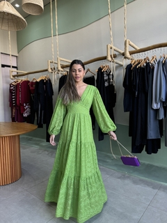 Vestido Verde Laise