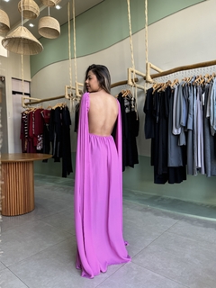 Vestido Rosa Frente Única na internet