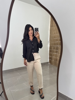 Camisa Dulce Preto - Flora