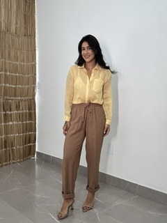 Camisa Dulce Amarela - comprar online