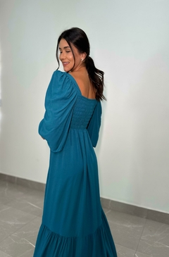 Vestido Maiara Petróleo - loja online