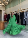Vestido Verde Bandeira