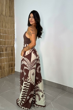Calça Letícia Marrom na internet
