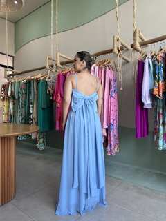 Vestido Azul Bebê - comprar online