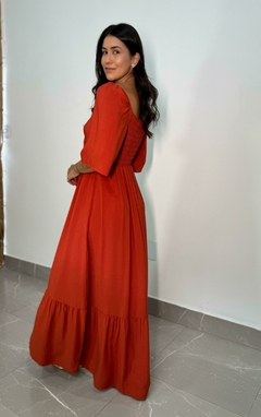 Vestido Dani Terracota na internet